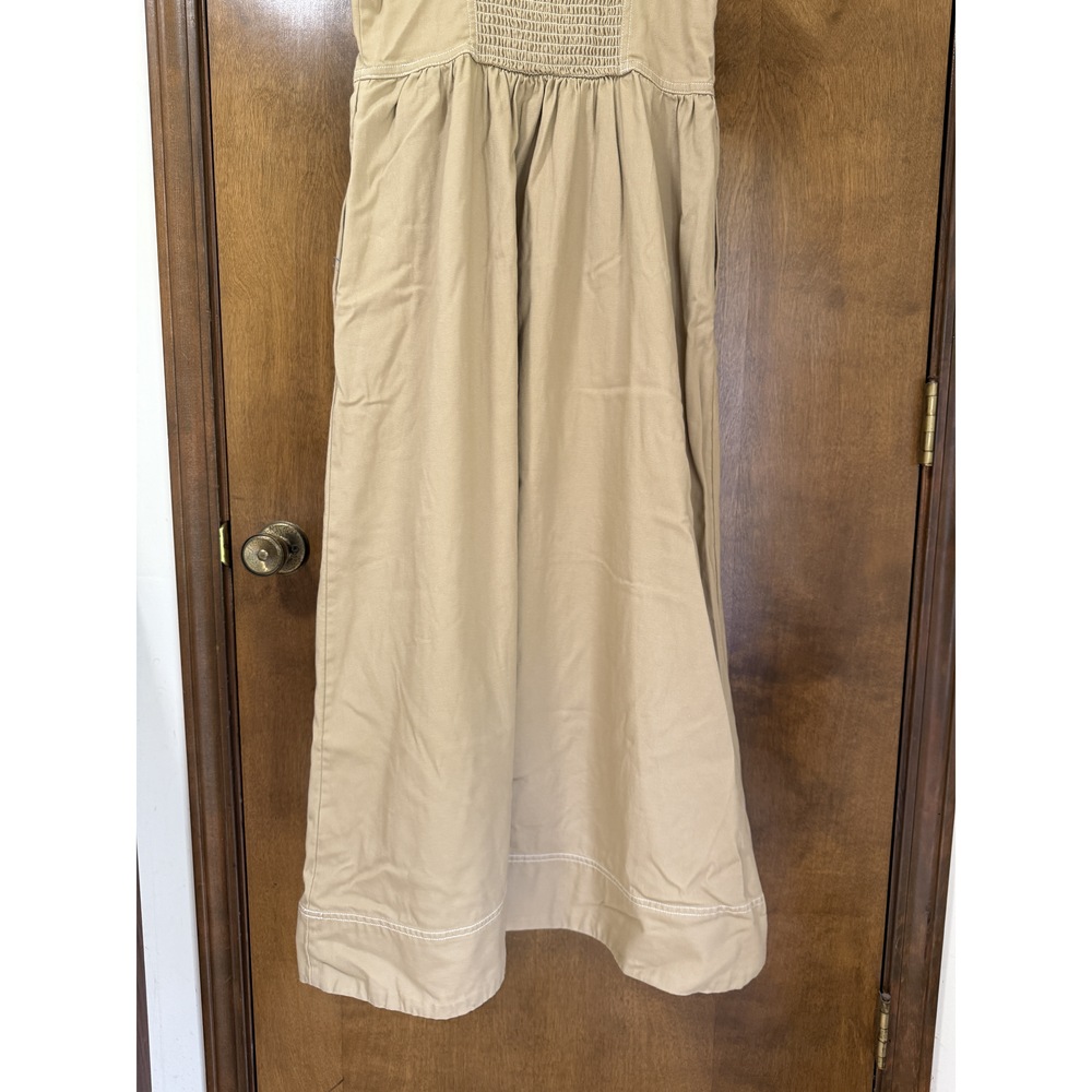 Universal Thread Tan Corset Midi A-Line Dress - Picture 6 of 10